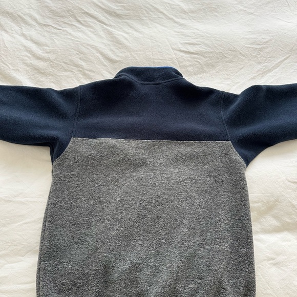 Patagonia Synchilla Navy and Gray Sweater - Picture 6 of 7